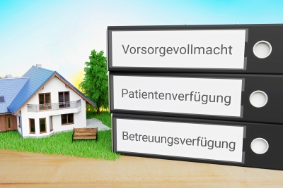 Vorsorgevollmacht, Patientenverf&uuml;gung, Betreuungsverf&uuml;gung